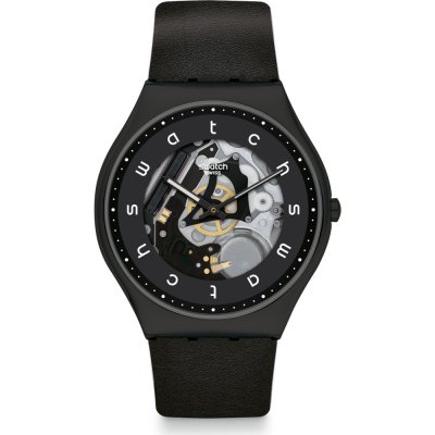 Swatch New Skin Irony SS07B101 White side Horloge
