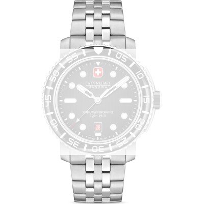 Swiss Military Hanowa ASMWGH0001702 Black Marlin band