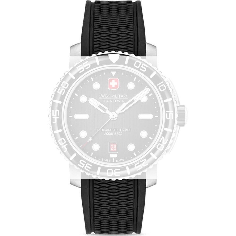 Swiss Military Hanowa ASMWGN0001701 Black Marlin band