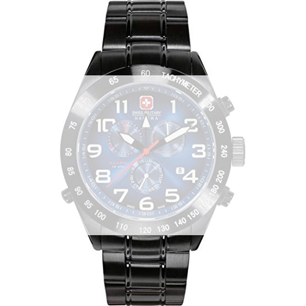 Swiss Military Hanowa A06-5150.13.003 Night Rider ll band