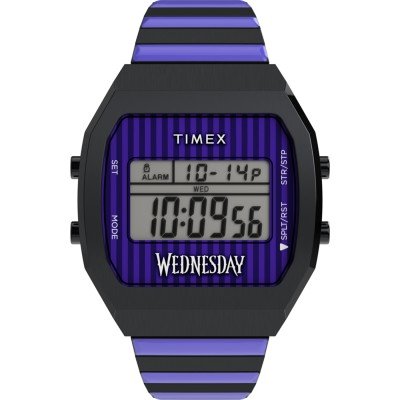 Timex Lab TW2Y19500 Timex X Wednesday - T80 Horloge